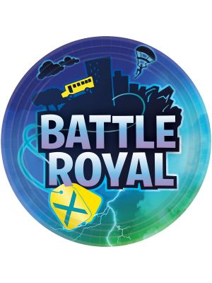  Pahvilautaset - Battle Royal, 23cm, 8kpl