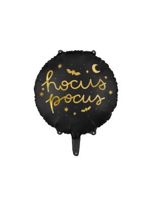  Foliopallo - Hocus Pocus, musta, 45cm