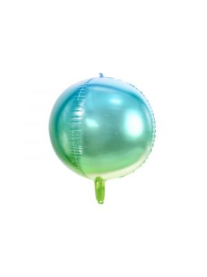  Foliopallo - Sininen-vihreä Pallo