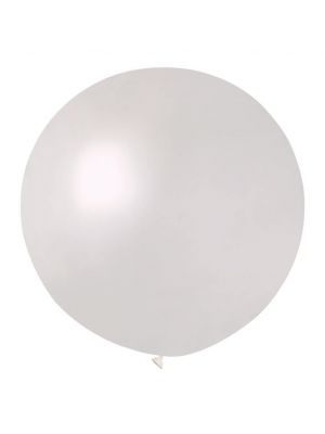  Valkoinen jätti-ilmapallo, 80cm, 15 kpl