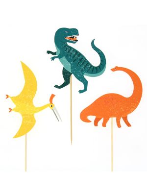  Kakkukoristetikut, Dinosaurukset, 3kpl