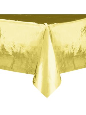  Muovinen Pöytäliina - Kulta,137x274cm