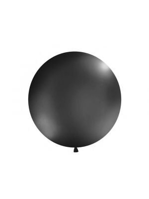  Jätti-ilmapallo, Musta, 1m