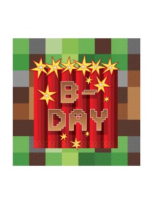  Servetit, Pikseli B-Day, 16kpl
