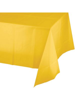  Muovinen pöytäliina - Keltainen, 137x274cm