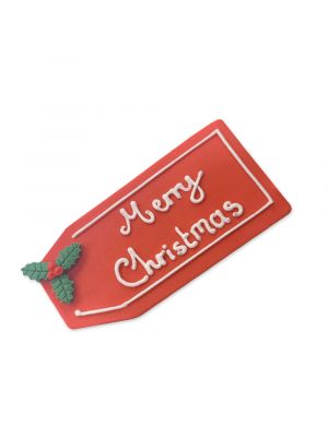  Sokerikoriste - Pakettikortti Merry Christmas, 1 kpl