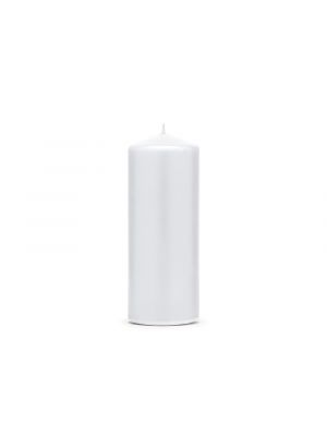  Valkoinen kynttilä, 15x6 cm