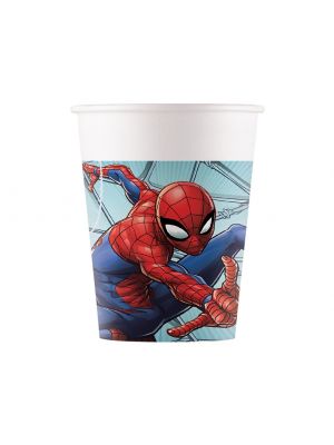  Pahvimukit Spiderman - Team up, 8 kpl