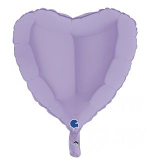  Sydän Foliopallo, Violetti, 46cm