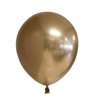  Chrome ilmapallot, kulta, 30cm, 10kpl