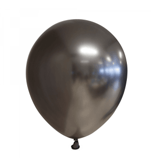  Chrome ilmapallot, space gray, 30cm, 10kpl