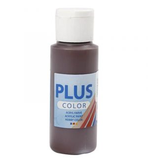  Plus Color Askartelumaali, Suklaanruskea, 60 ml