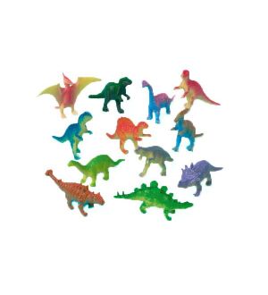  Dinosaurus lelut, 12kpl