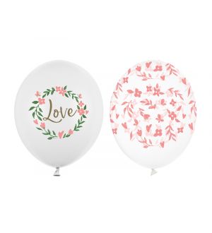  Ilmapallot -  Love mix, 30cm, 50kpl