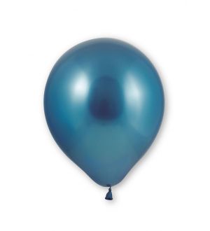  Chrome ilmapallot, Siniset - 28cm, 10kpl