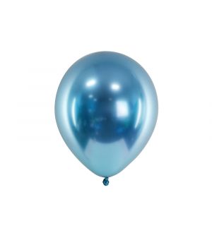  Chrome Mirror ilmapallot - Siniset 30cm, 50kpl