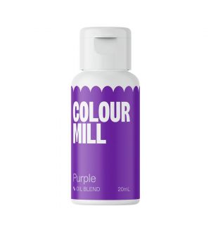 Colour Mill Öljypohjainen Elintarvikeväri, 20ml - Purple