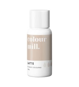 Colour Mill Öljypohjainen Elintarvikeväri, 20ml - Latte