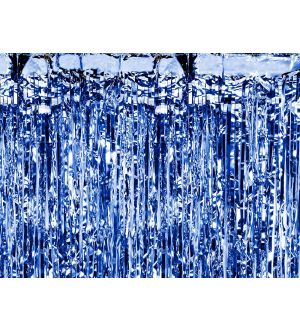 Taustaverho metallinsininen 90 x 250 cm