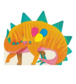  Lautasliinat, Stegosaurus, 16kpl