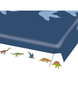  Paperinen pöytäliina, Dinosaurus, 115x175cm