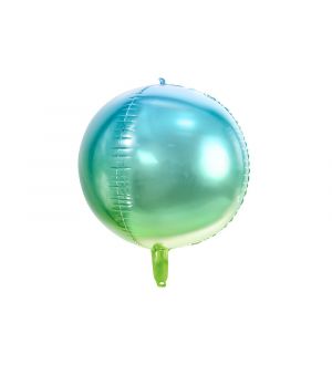  Foliopallo - Sininen-vihreä Pallo