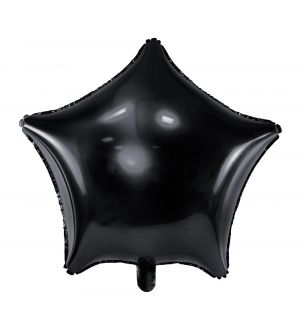  Foliopallo - Musta Tähti, 48cm