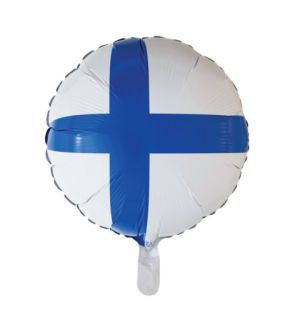  Foliopallo - Suomen lippu, 46cm