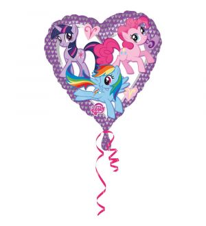  Sydän Foliopallo My Little Pony, 43cm