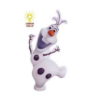  Disney Frozen Olaf -puhallettava hahmo valolla, 63cm