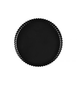  Iropohjavuoka - Pyöreä, musta, 26cm