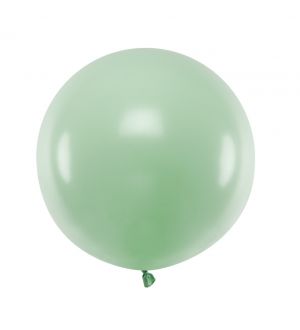  Iso ilmapallo - Pastelli, Pistaasinvihreä, 60cm