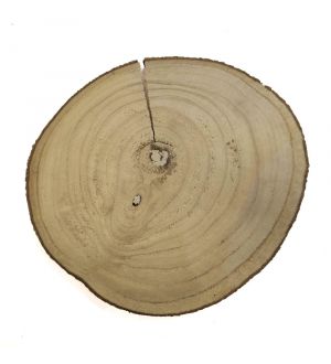  Kakkoslaatu - Puinen alusta, 25 x 2 cm