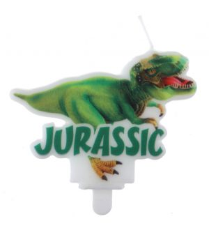  Kakkukynttilä - Jurassic Dino, 7,5cm