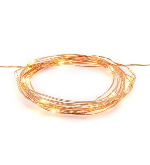 LED-valosarja - kupari, 1,9m