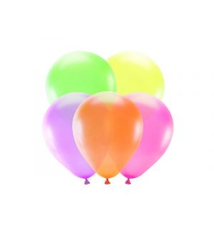  Neon-ilmapallot, 25cm, 5kpl
