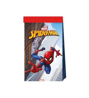  Paperilahjapussit - Spiderman, 4kpl