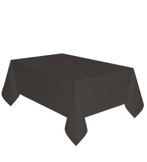 Paperinen pöytäliina - Musta, 137x274cm
