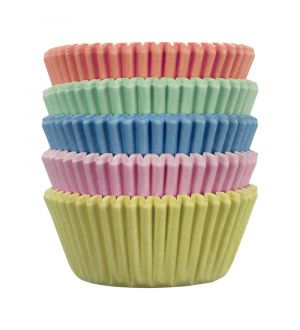 PME Minimuffinivuoat - Pastel, 100 kpl
