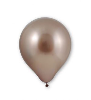  Chrome ilmapallot, Ruusukulta - 28cm, 10kpl