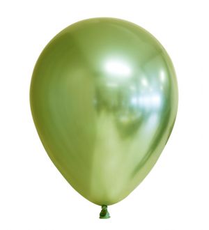  Chrome ilmapallot, vaaleanvihreä, 30cm, 10kpl