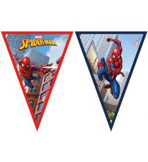  Spiderman Kartonki Lippuviiri - 2,3m