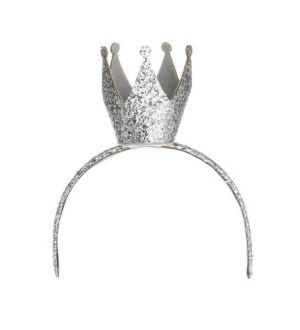 Prinsessakruunu - Hopeaglitteri