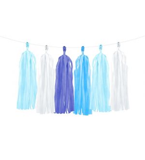  Tasselit Pastel Sininen