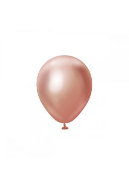  Ilmapallot - Chrome Rose Gold, 13cm, 25kpl