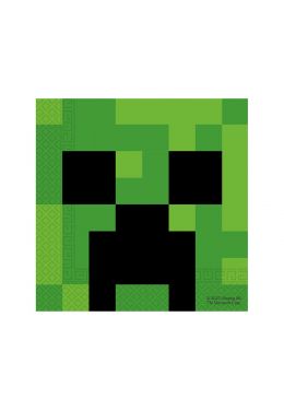  Lautasliinat - Minecraft - Creeper, 20kpl