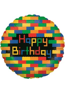  Foliopallo - Birthday Blocks, 46cm