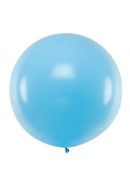  Jätti-ilmapallo - Pastelli, Vaaleansininen, 100cm