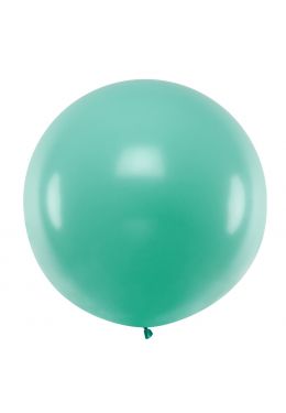  Jätti-ilmapallo - Pastelli, Turkoosi, 100cm