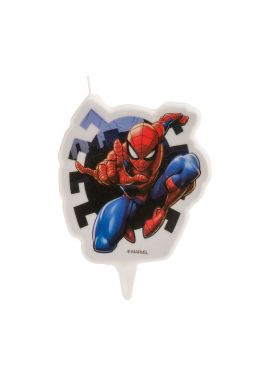  Kakkukynttilä - Spiderman, 7cm